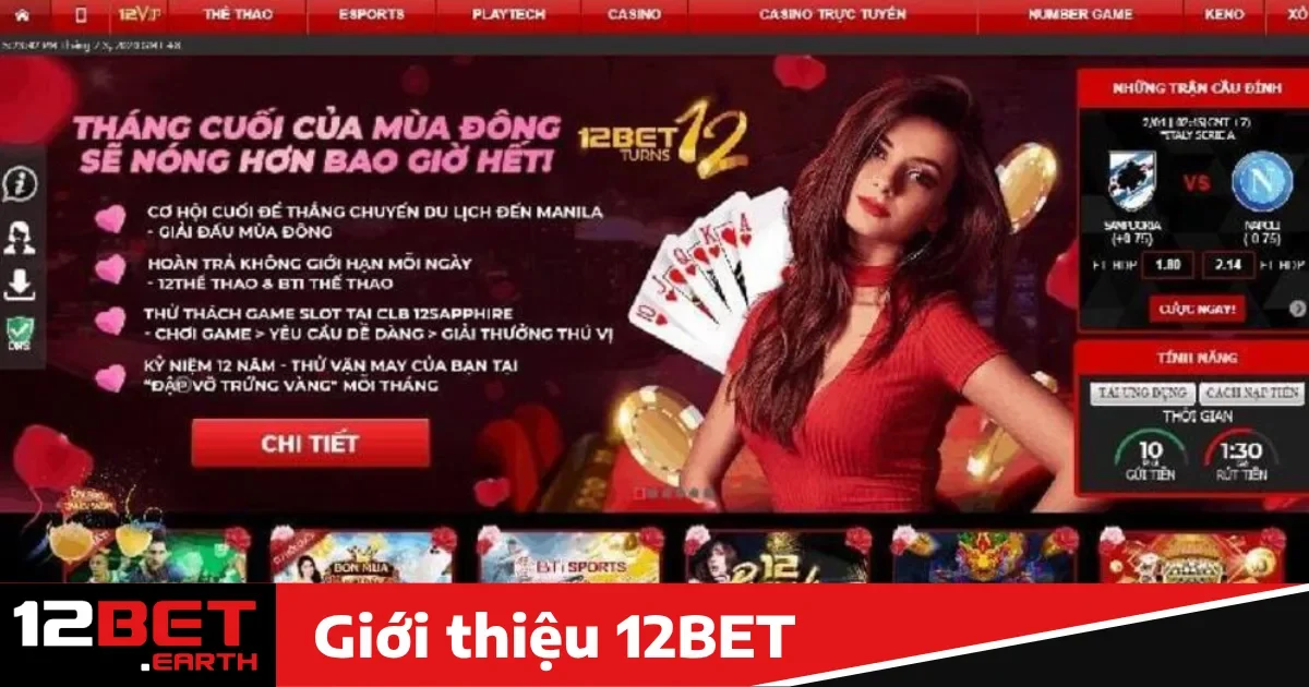 Giới thiệu về nhà cái 12BET