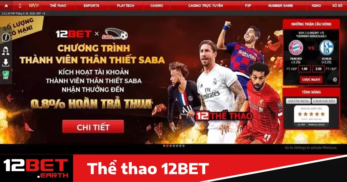 Hướng dẫn tham gia Thể thao 12bet