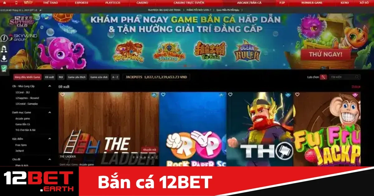 Bắn cá 12BET là gì?